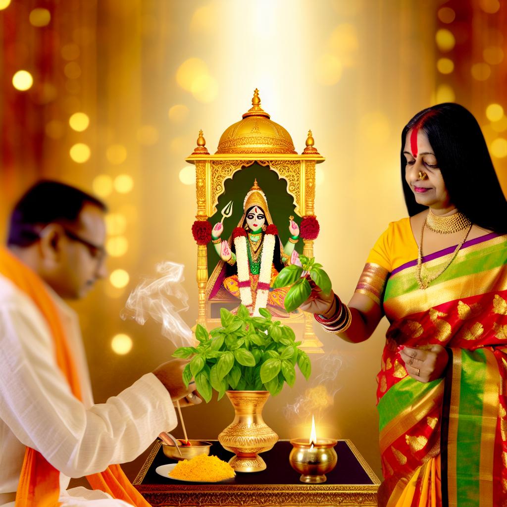 The Sacred Role of Basil in Hindu Rituals